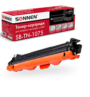 Картридж лазерный SONNEN (SB-TN1075) для BROTHER HL-1110R/1112R/DCP-1512/MFC-1815, ВЫСШЕЕ КАЧЕСТВО, ресурс 1000 стр., 362909