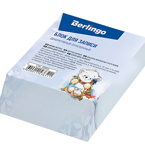 Блок для записи декоративный на склейке Berlingo "Kids Series", 9*11*3см, 5 дизайнов в ассортименте