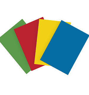 Бумага цветная OfficeSpace deep mix А4, 80г/м2, 100л. (4 цвета)