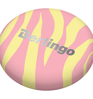 Ластик Berlingo "Zebra" круглый, термопластичная резина, 36*36*11мм
