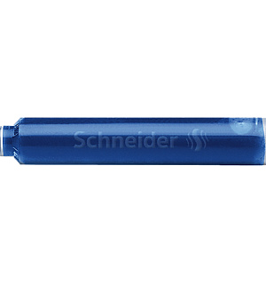 Картриджи чернильные Schneider кобальтовый синий, 6шт., картонная коробка