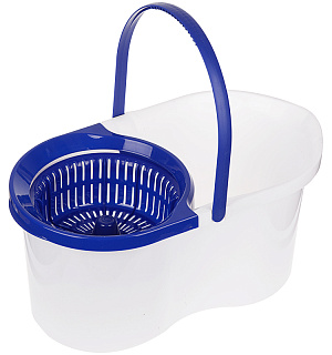 Набор для уборки OfficeClean Professional ведро 6л с отжимом,самоотж. швабра с круглой насадкой