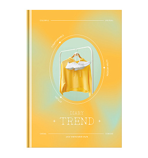 Ежедневник недатированный А5, 160л., 7БЦ BG "Trend", матовая ламинация