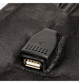 Рюкзак ArtSpace Urban "Type-1", 40*30*11см, 1 отделение, 3 карм., отд. д/ноутб., USB разъем, уплотн. спинка