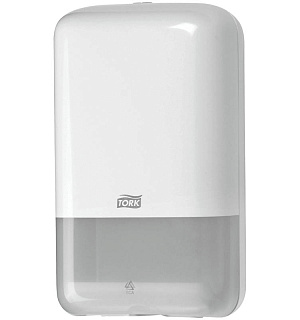 Диспенсер для туалетной бумаги листовой Tork "Elevation"(Т3) пластик, механический, белый, 556000 (ПОД ЗАКАЗ)