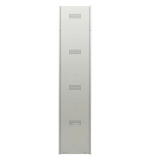 Шкаф металлический для одежды BRABIX "LK 11-40", УСИЛЕННЫЙ, 1 секция, 1830х400х500 мм, 20 кг, 291130, S230BR403102