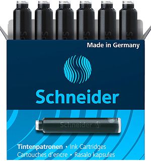 Картриджи чернильные Schneider черные, 6шт., картонная коробка
