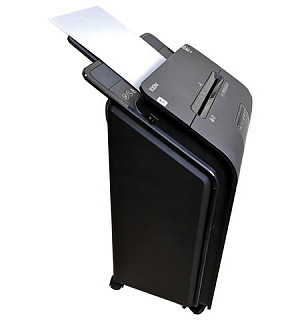 Уничтожитель (шредер) с автоподачей FELLOWES AUTOMAX 100M, 4 уровень секретности, 4x10 мм, 23 л, FS-46292