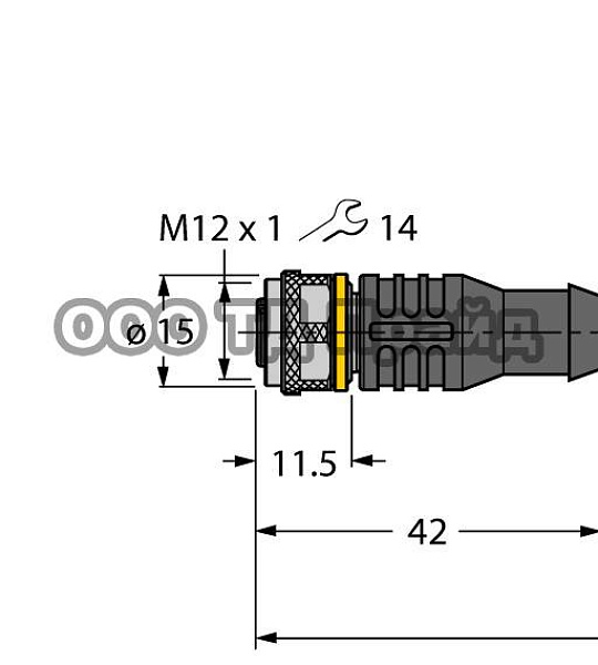 Кабель RKC4.4T-10/TXL Hans Turck 6625505