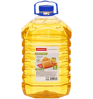 Мыло жидкое OfficeClean "Proffesional. Душистый мед", ПЭТ, 5л