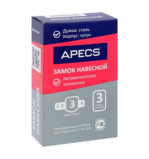 Замок навесной Apecs PD-01-63 (MBC-126)