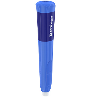 Точилка пластиковая с ластиком Berlingo "Supertwist" 1 отверстие, блистер, ассорти