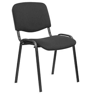 Стул STAFF "Iso Lite CF-008", ткань черная (С-11), 532562