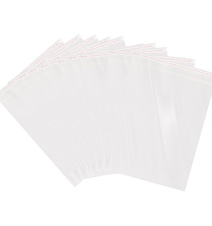 Пакет с клеевым краем OfficeSpace, 35*45+4см, БОПП, 25мкм