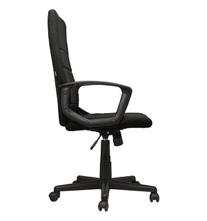 Кресло офисное BRABIX "Focus EX-518", ткань, черное, 531575