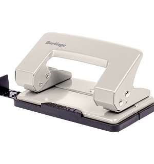 Дырокол Berlingo "Universal" 10л., металлический, серый