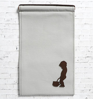 Панно-органайзер для туалета "WC-комфорт", серый