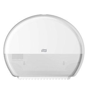 Диспенсер для туалетной бумаги в мини-рулонах Tork "Elevation"(Т2) пластик, механический, белый