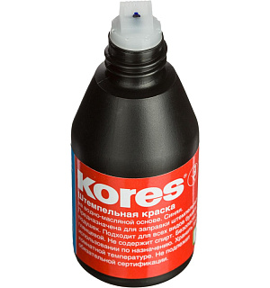 Краска штемпельная KORES синяя 71304