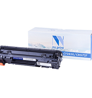 Картридж совм. NV Print CF283X/Cartridge 737 черный для LJ Pro M201dw/M201n/Canon MF210/211/212/216 (2200стр.)