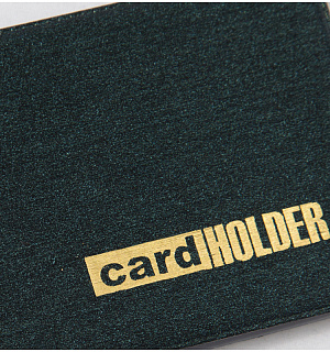 Визитница карманная OfficeSpace на 20 визиток, 65*110мм, ПВХ, ассорти