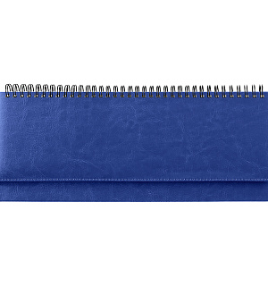 Планинг недатированный, 330*130мм, 56л., кожзам, OfficeSpace "Nebraska", синий