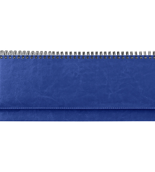 Планинг недатированный, 330*130мм, 56л., кожзам, OfficeSpace "Nebraska", синий