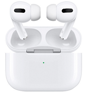 Наушники с микрофоном беспроводные Smartbuy iPro, Bluetooth, беспр. зарядка, TWS, сенс. упр., разъем 8-pin (lightning), белый