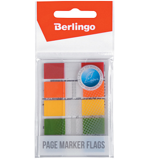 Флажки-закладки Berlingo 45*12мм, 20л*5 неоновых цветов, европодвес