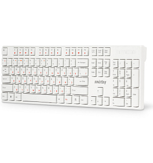 Клавиатура Smartbuy ONE 238, USB мультимедийная, белая