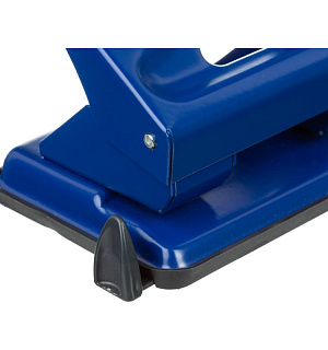 Дырокол SAX 406 до 30л., металл, с лин., синий, Австрия-Венгрия