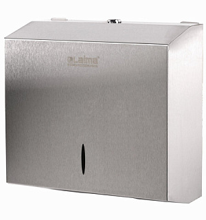 Диспенсер для полотенец LAIMA PROFESSIONAL INOX, (Система H3) V-сложения, нержавеющая сталь, матовый, 605696