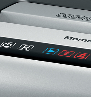 Уничтожитель (шредер) REXEL MOMENTUM X308, 3 уровень секретности, фрагменты 5х42 мм, 8 листов, 15 л, 2104570EU