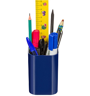 Подставка-стакан для ручек Attache, синий