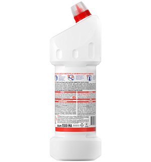 Средство для туалета Domestos "Ультра белый", гель, 1,5л