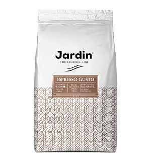 Кофе в зернах JARDIN (Жардин) "Espresso Gusto", натуральный, 1000 г, вакуумная упаковка, 0934-08