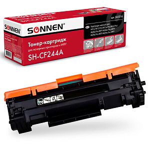 Картридж лазерный SONNEN (SH-CF244A) для HP LaserJet Pro M15/16; MFP M28/29, ресурс 1000 страниц, 363316