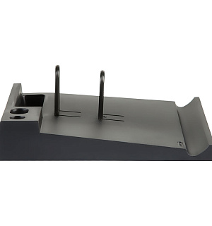 Подставка под календарь СТАММ, пластик, черный