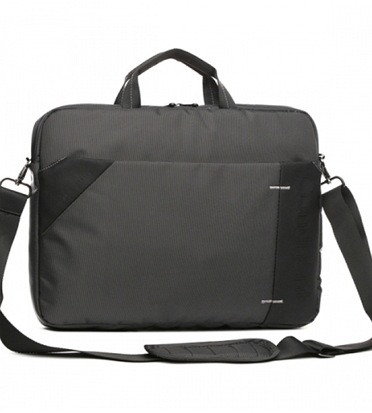 Сумка для ноутбука 15,6" Continent CC-205 GA полиэстер, нейлон, серый, 400*300*60мм