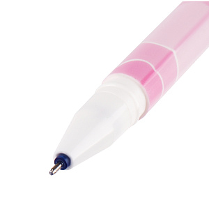 Ручка гелевая стираемая MESHU "Meow Friends" синяя, 0,5мм, корпус ассорти