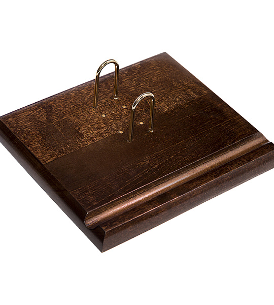 Подставка под календарь Можга, дерево, шоколад