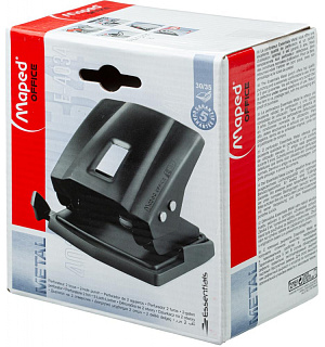 Дырокол Maped ESSENTIALS мет. до 30 л., черный