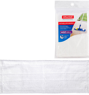 Насадка МОП для швабры OfficeClean Professional карманы/уши, 42*10см, микрофибра