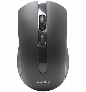 Мышь беспроводная Smartbuy ONE 342AG, черный, 3btn+Roll