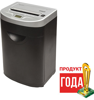 Уничтожитель (шредер) BRAUBERG S22-S, 2 уровень секретности, полоски 4 мм, 22 листа, 34 л, CD, 531773