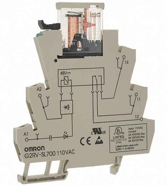Реле Omron G2RV-SR700 AC230