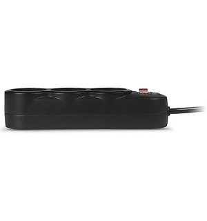 Сетевой фильтр SVEN SF-03L, 3 розетки, 3 м, черный, SV-015039