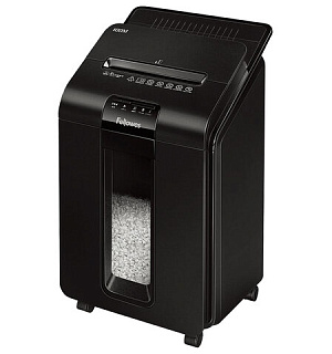 Уничтожитель (шредер) с автоподачей FELLOWES AUTOMAX 100M, 4 уровень секретности, 4x10 мм, 23 л, FS-46292