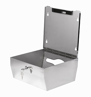 Диспенсер для полотенец LAIMA PROFESSIONAL INOX, (Система H3) V-сложения, нержавеющая сталь, зеркальный, 605697