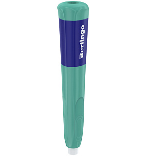 Точилка пластиковая с ластиком Berlingo "Supertwist" 1 отверстие, блистер, ассорти